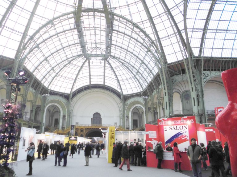 salon des artistes francais_art-en-capital_grand-palais_france_champs-elysées_helene-goddyn_wonderful-art_entrée-salon-2014