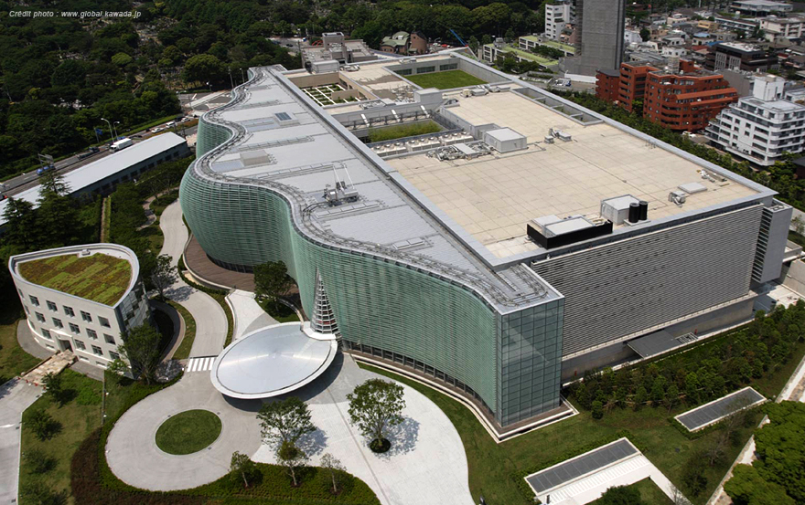 Musee National Art Center vue aerienne
